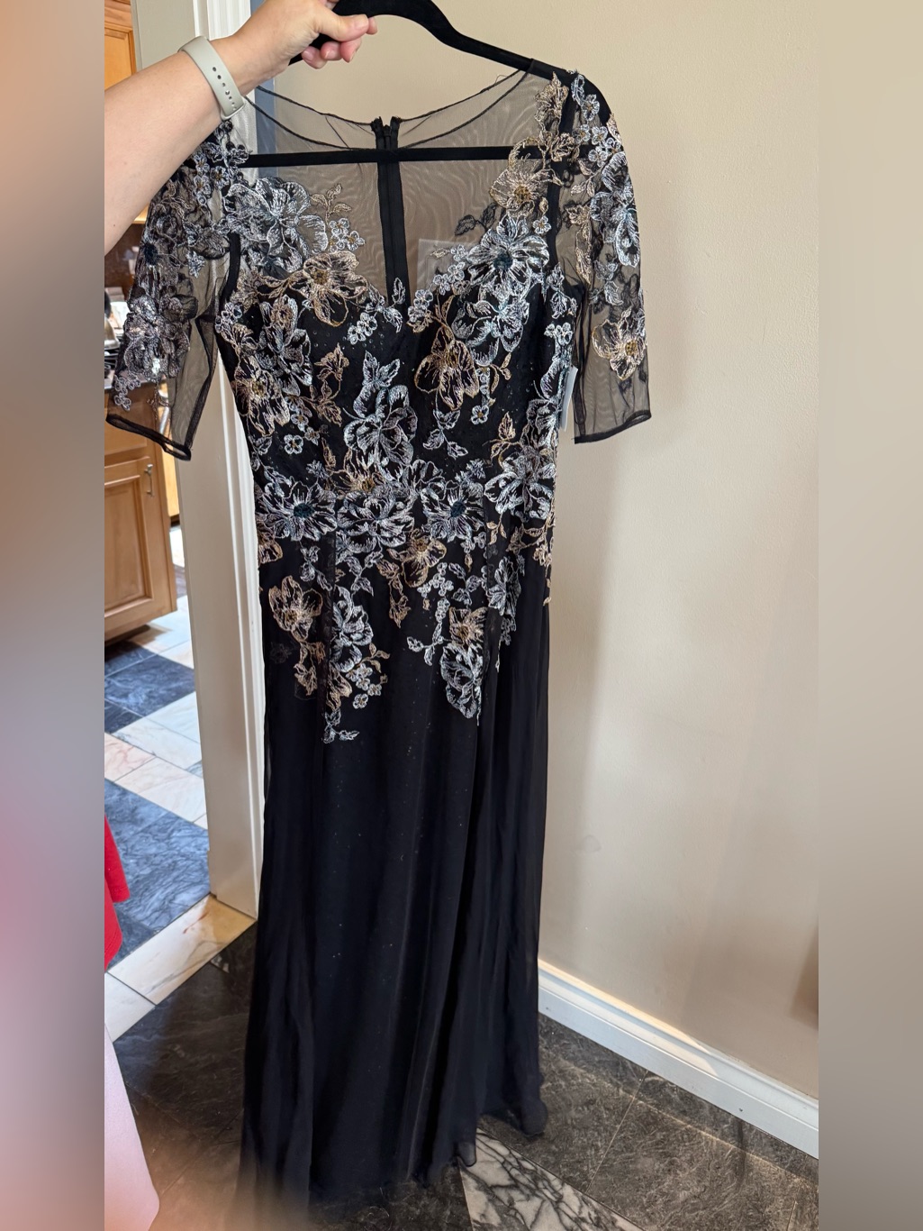 Ricki Freeman For Terri Jon Dress Gown
